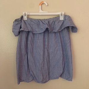 Off the shoulder blouse